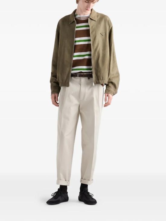 26SS 프라다 스트레이트 팬츠 SPH529SOOO19EQ F0A08 CALCE - PRADA