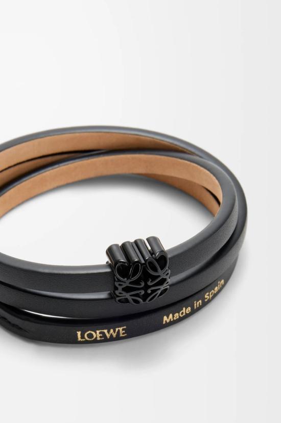 26SS 로에베 팔찌 J520240X04 BLACK 1100 - LOEWE