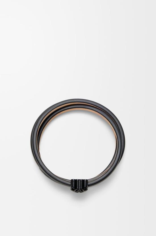 26SS 로에베 팔찌 J520240X04 BLACK 1100 - LOEWE