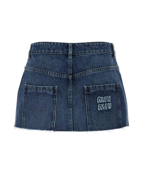 26SS 미우미우 데님 스커트 GWD278SOOO10BF F0008 BLEU - MIU MIU