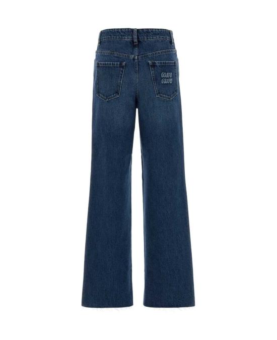 26SS 미우미우 스트레이트 팬츠 GWP435SOOO10BF F0008 BLEU - MIU MIU