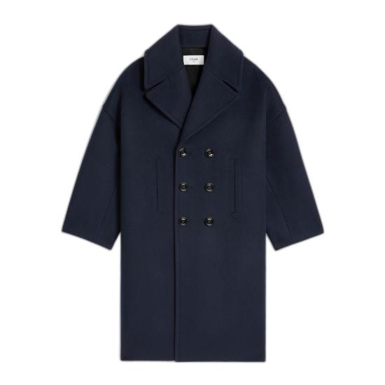 25FW 셀린느 코트 RM04C814E 07MR NAVY