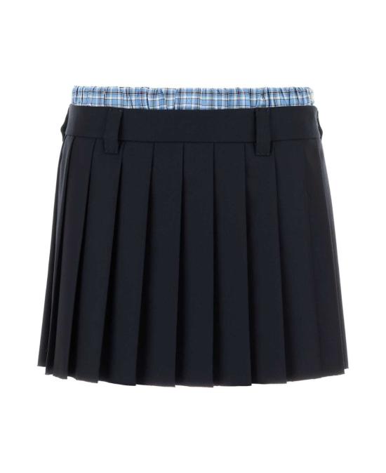 26SS 미우미우 미디 스커트 MG2388SOOO11AD F0008 BLEU