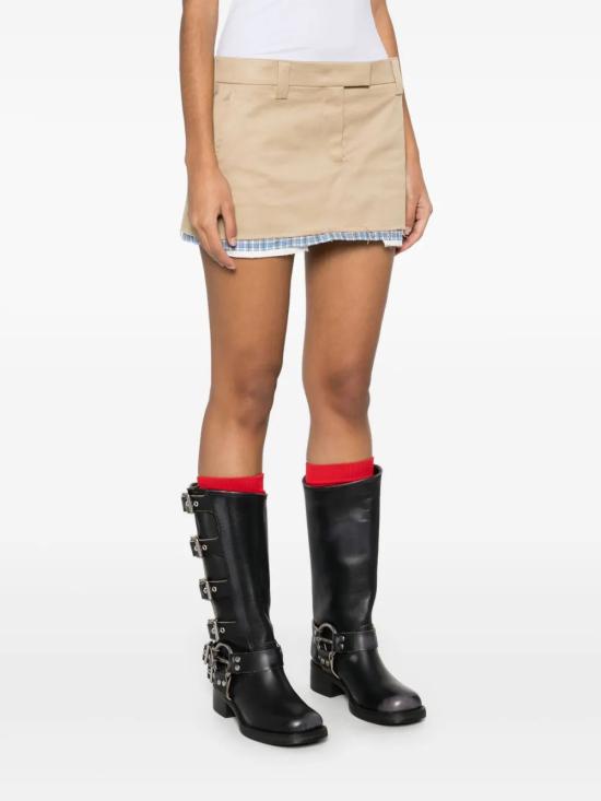 26SS 미우미우 숏 스커트 MG2383SOOO1UPX F0065 CORDA - MIU MIU