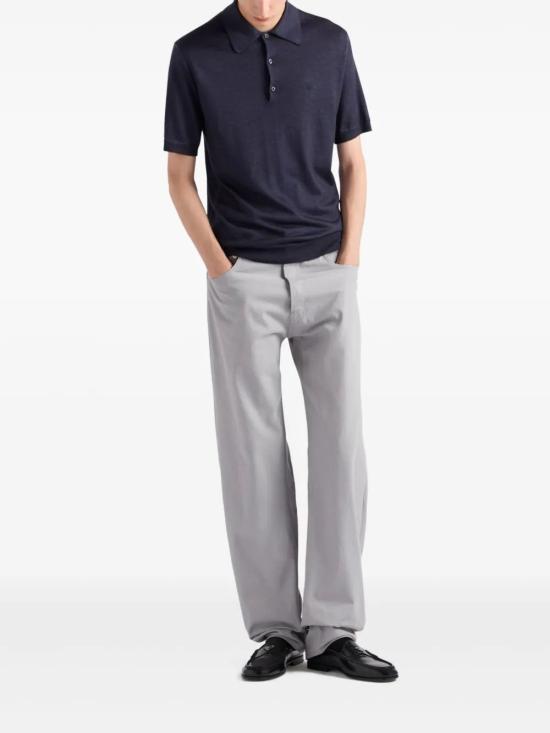 26SS 프라다 반팔 티셔츠 UMB938SOOO16EM F0008 BLEU - PRADA