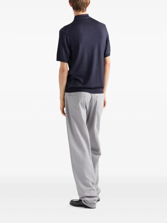 26SS 프라다 반팔 티셔츠 UMB938SOOO16EM F0008 BLEU - PRADA