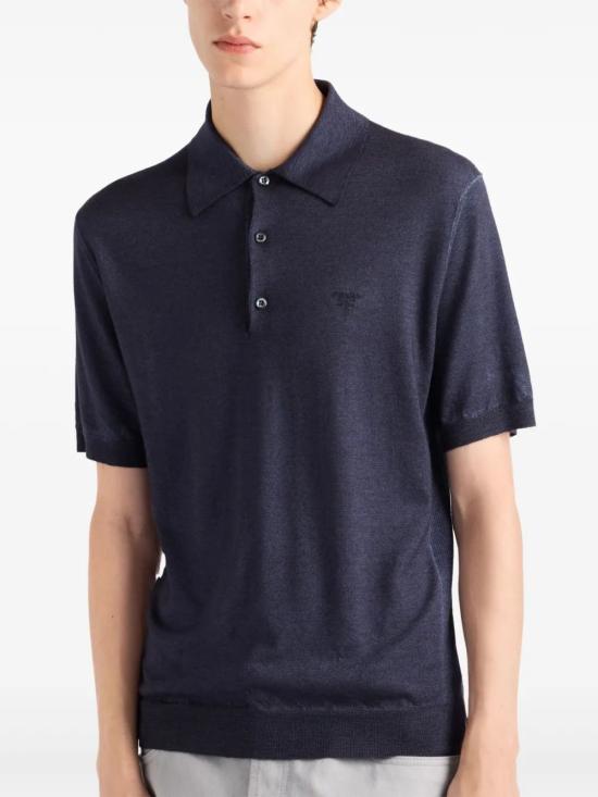 26SS 프라다 반팔 티셔츠 UMB938SOOO16EM F0008 BLEU - PRADA