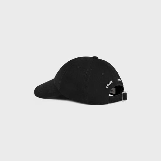 26SS 셀린느 코튼 트윌 비비안 캡 AA0GV2U74 37BW BLACKWHITE 37BW BLACK WHITE - CELINE