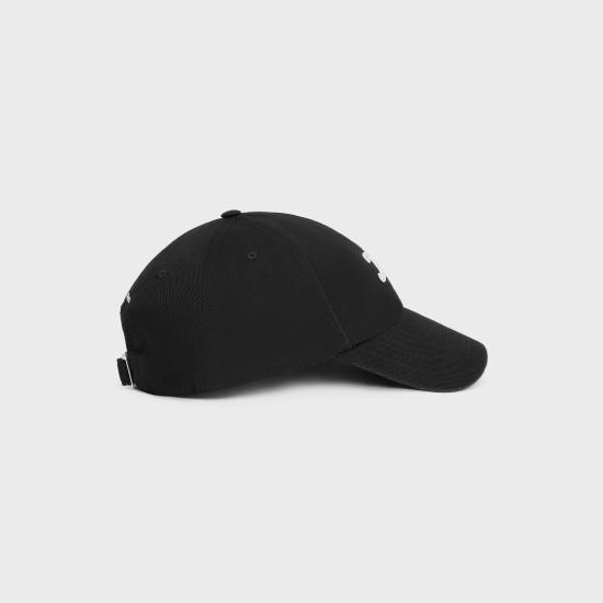 26SS 셀린느 코튼 트윌 비비안 캡 AA0GV2U74 37BW BLACKWHITE 37BW BLACK WHITE - CELINE