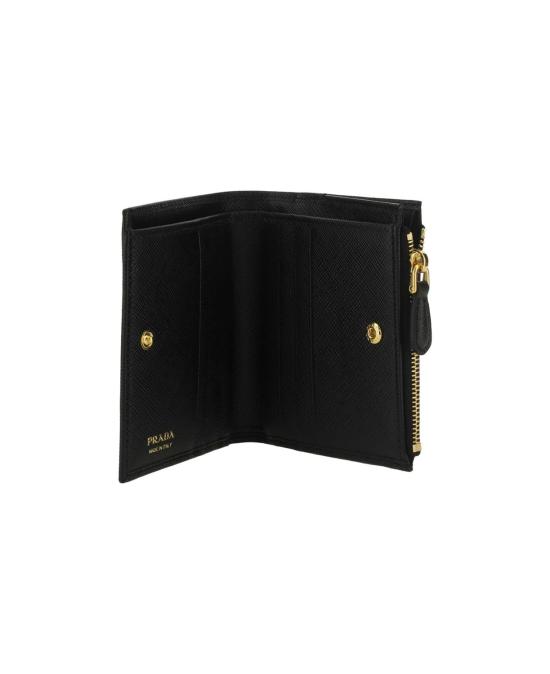 26SS 프라다 트라이앵글 로고 반지갑 1ML050QHH F0002 NERO - PRADA