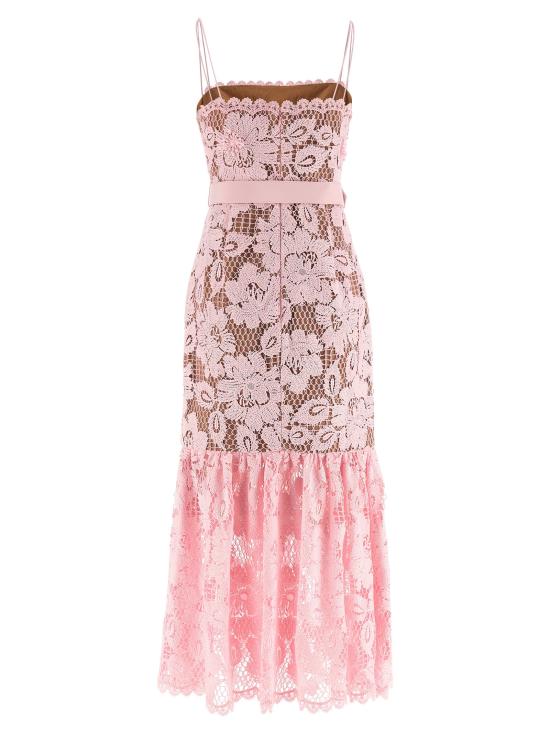 26SS 셀프 포트레이트 롱 원피스 SS26007MAPPINK - SELF PORTRAIT