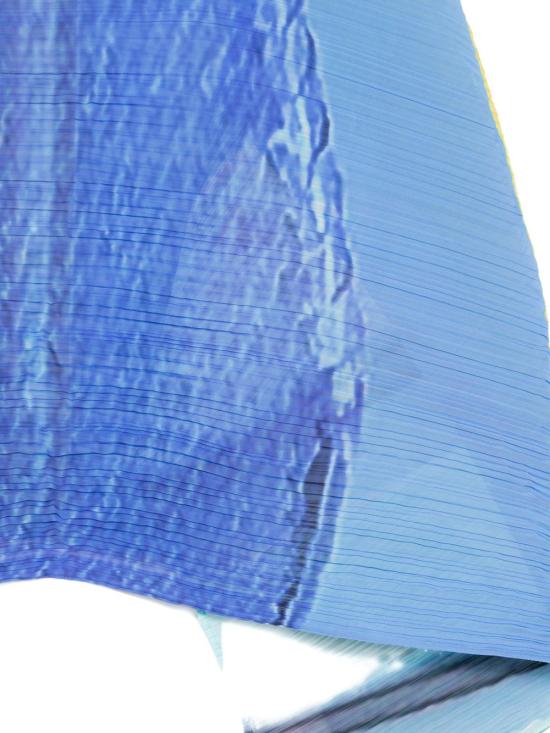 26SS 플리츠플리즈 머플러/스카프 PP67AD121 07 Blue - PLEATS PLEASE