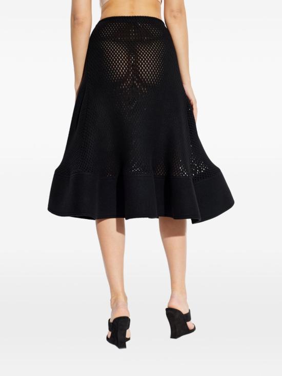 26SS 알라이아 미디 스커트 AA9J2478X098C 995 Black - ALAIA