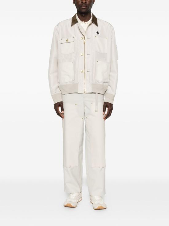 26SS 사카이 X 칼하트 WIP 스트레이트 팬츠 26 03993M 199 Ivory - SACAI X CARHARTT WIP