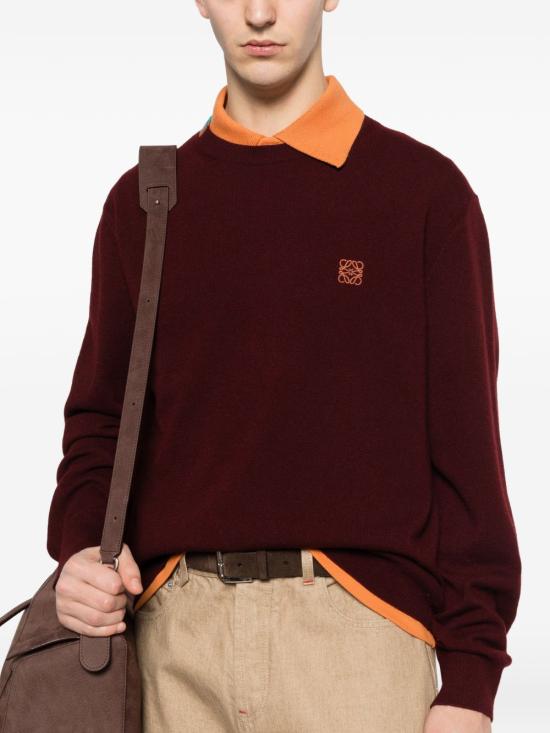 26SS 로에베 스웨터 H526Y14 KMX7110 Bordeaux - LOEWE