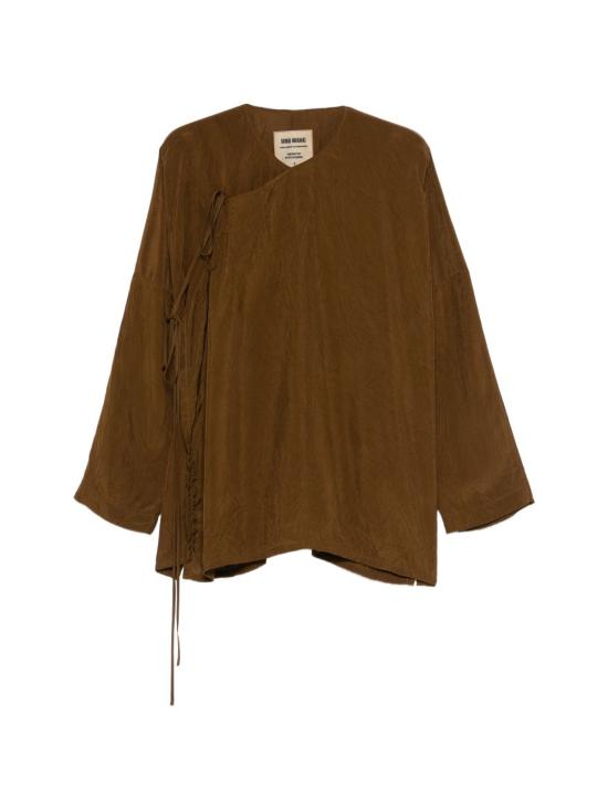 26SS 우마 왕 민소매 티셔츠 UP1013 UW240 Camel