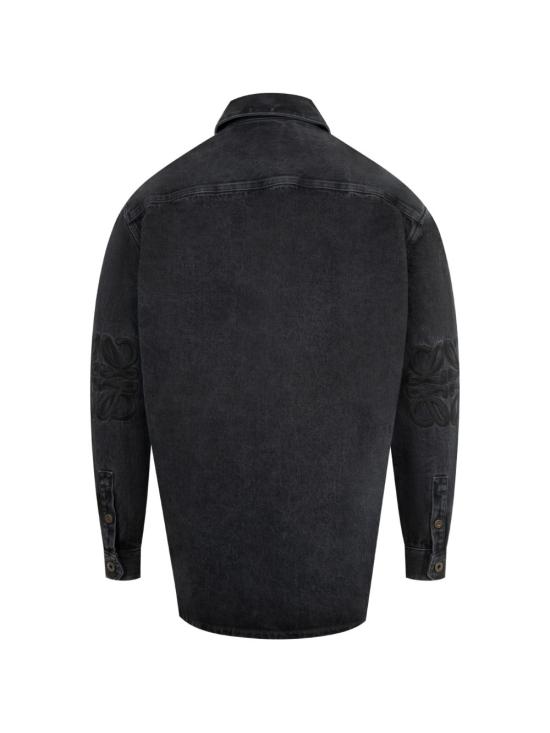 26SS 로에베 긴팔 셔츠 H526Y1DX02 1100 Black - LOEWE