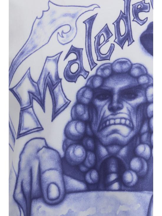 26SS 피디에프 반팔 티셔츠 DFM54029TJ112 WHITE - PDF