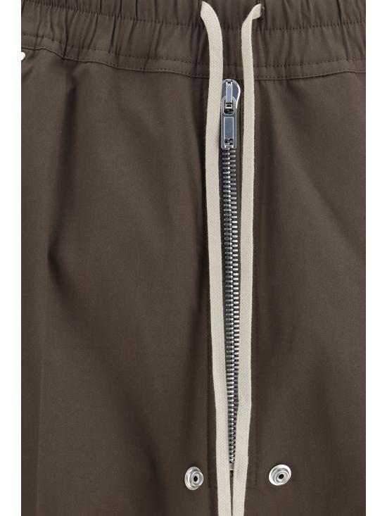 26SS 릭 오웬스 스트레이트 팬츠 RU01F2361 78 BROWN - RICK OWENS