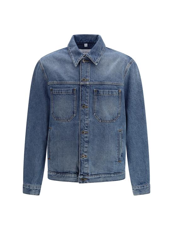 26SS 오프화이트 데님 자켓 44MYE09QS26D002400 4000 LIGHT BLUE