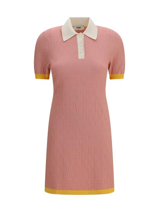 26SS 펜디 미디 원피스 FZDE35AW4S F1W0S PINK