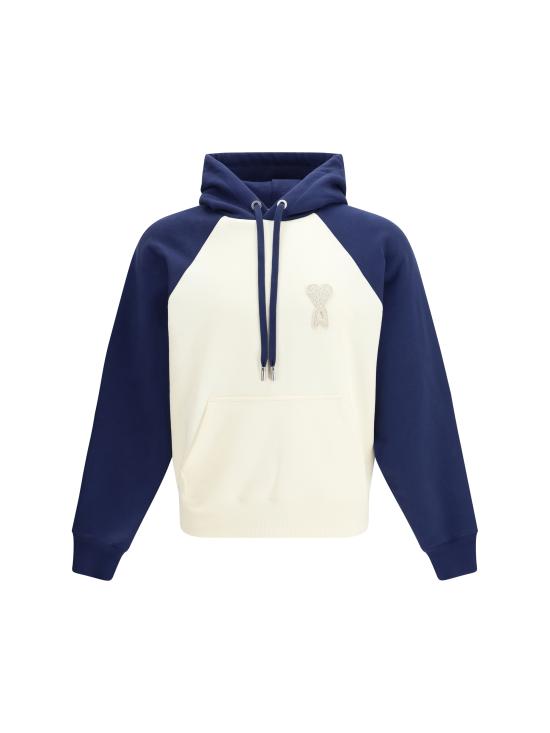 26SS 아미 후드 티셔츠 USW782747 A027 BLUE