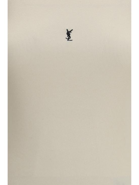 26SS 생로랑 반팔 티셔츠 823603Y37EC 9469 CREAM - SAINT LAURENT