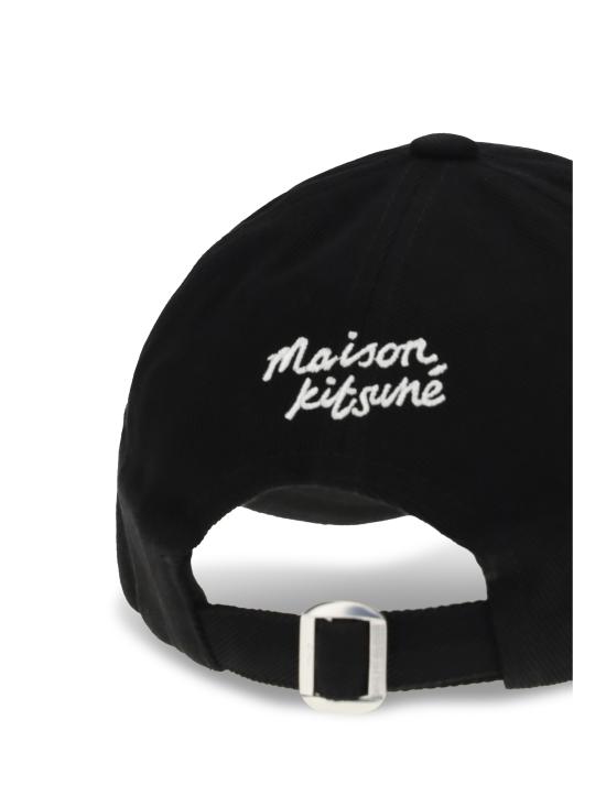 26SS 메종키츠네 폭스 헤드 캡 PM06100WW0096 P199 BLACK - MAISON KITSUNE