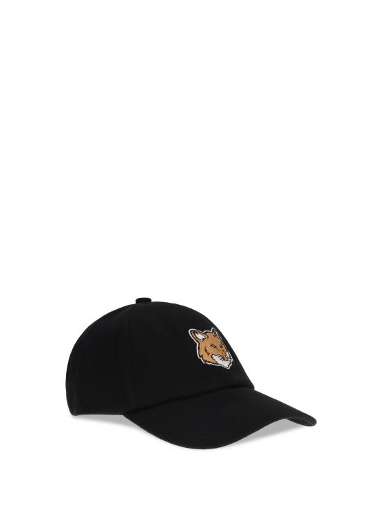 26SS 메종키츠네 폭스 헤드 캡 PM06100WW0096 P199 BLACK - MAISON KITSUNE