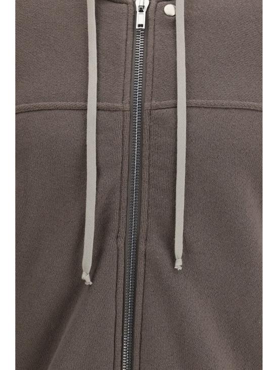 26SS 릭 오웬스 후드 티셔츠 RU01F2241 34 BROWN - RICK OWENS