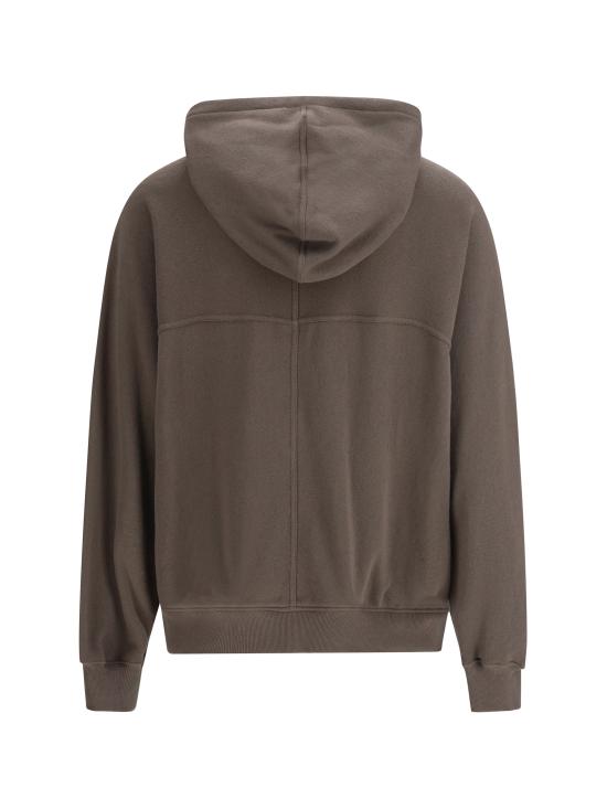 26SS 릭 오웬스 후드 티셔츠 RU01F2241 34 BROWN - RICK OWENS