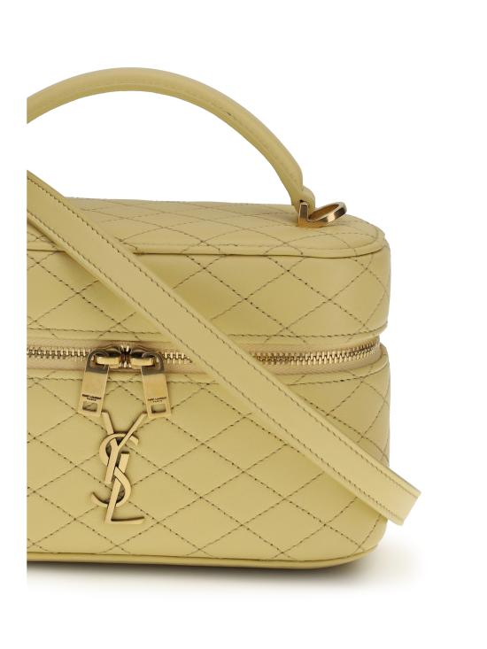 26SS 생로랑 램스킨 가비 베니티 백 7667311EL07 7555 YELLOW - SAINT LAURENT