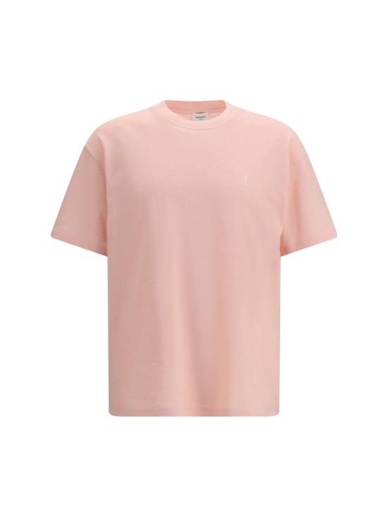 26SS 생로랑 반팔 티셔츠 832941Y37HC 5631 PINK