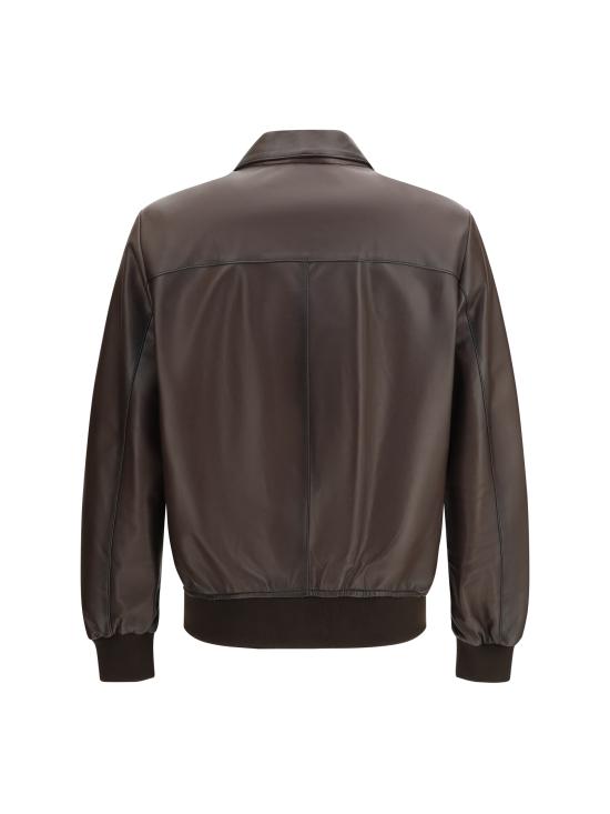 26SS 안드레아다미코 가죽 자켓 JUSTINMIMOSA 497 BROWN - ANDREA D'AMICO