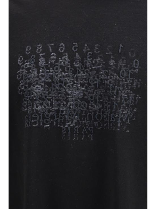 26SS 마르지엘라 반팔 티셔츠 S50GC0730M20164 861 BLACK - MAISON MARGIELA