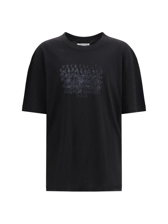 26SS 마르지엘라 반팔 티셔츠 S50GC0730M20164 861 BLACK