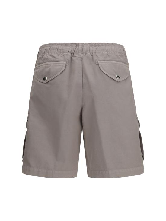 26SS 브루넬로 쿠치넬리 숏팬츠 M252DU0025 C6035 BEIGE - BRUNELLO CUCINELLI