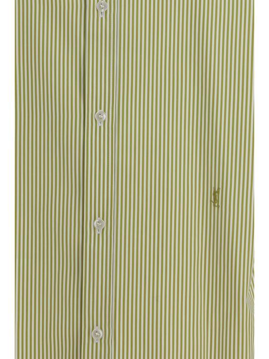 26SS 생로랑 셔츠 865483Y260D 3302 GREEN - SAINT LAURENT