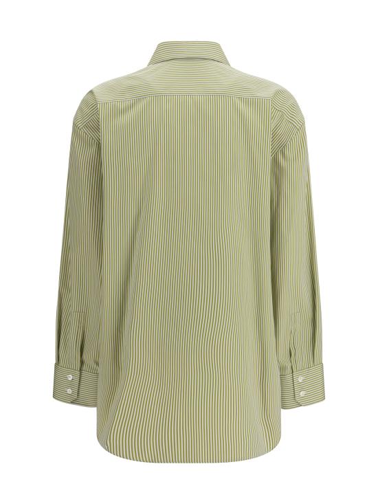 26SS 생로랑 셔츠 865483Y260D 3302 GREEN - SAINT LAURENT
