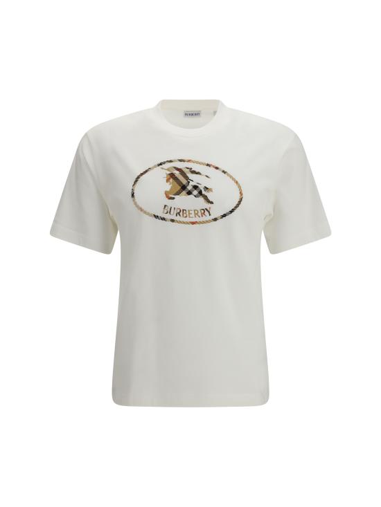 26SS 버버리 반팔 티셔츠 8123437 B7078 WHITE