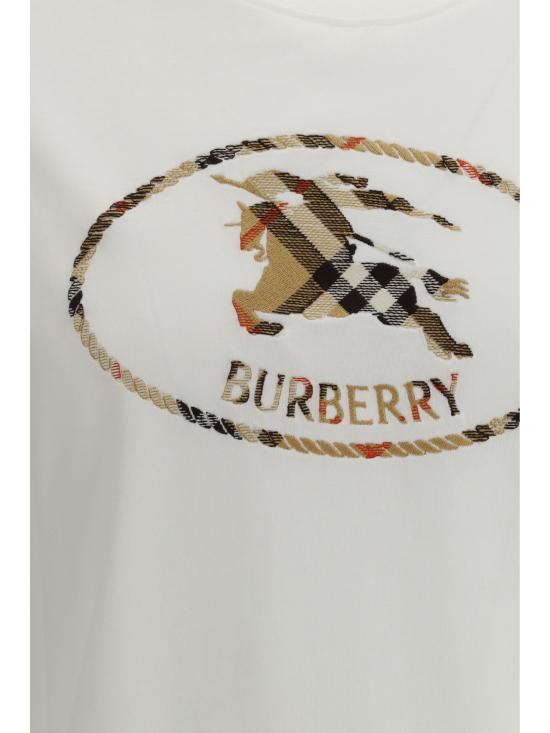 26SS 버버리 반팔 티셔츠 8123437 B7078 WHITE - BURBERRY