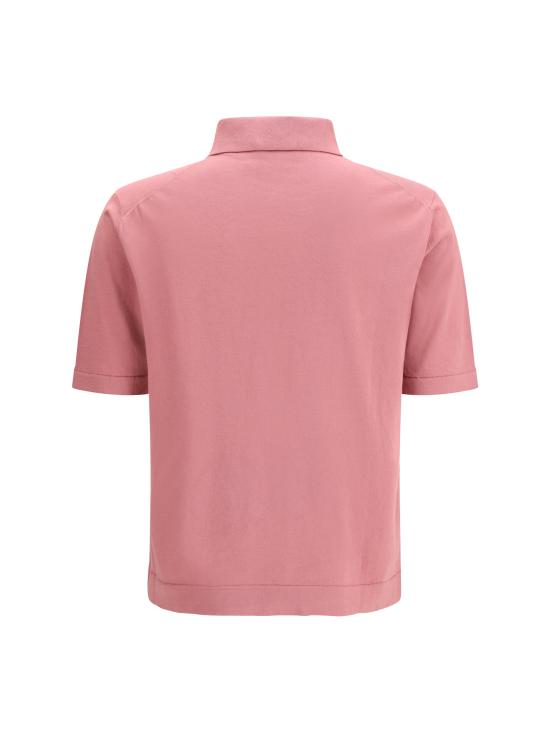 26SS 피아젠차 폴로 티셔츠 M1140018001 418 PINK - PIACENZA 1733