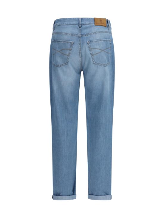 26SS 브루넬로 쿠치넬리 데님 팬츠 ME645D3210 C1470 BLUE - BRUNELLO CUCINELLI