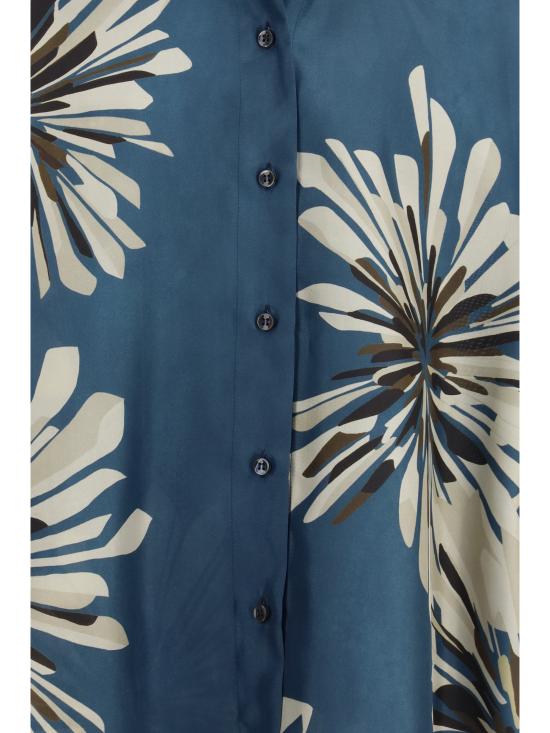 26SS 브루넬로 쿠치넬리 셔츠 MQ967RH206 C011 MULTICOLOUR - BRUNELLO CUCINELLI