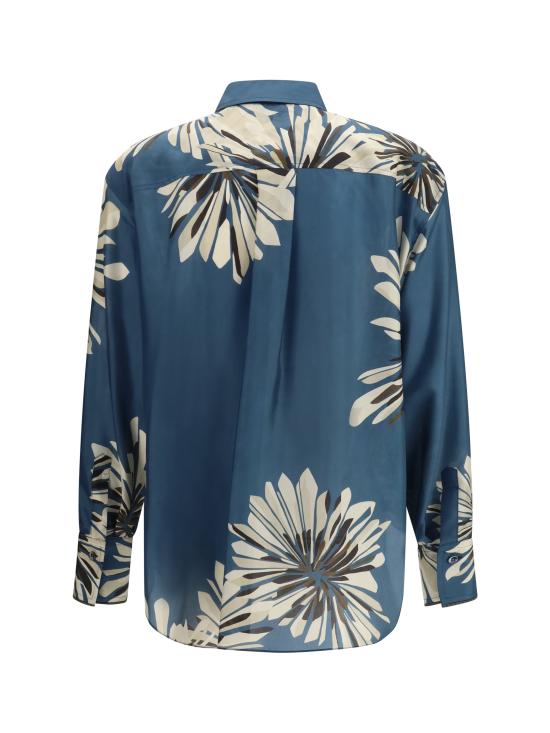 26SS 브루넬로 쿠치넬리 셔츠 MQ967RH206 C011 MULTICOLOUR - BRUNELLO CUCINELLI