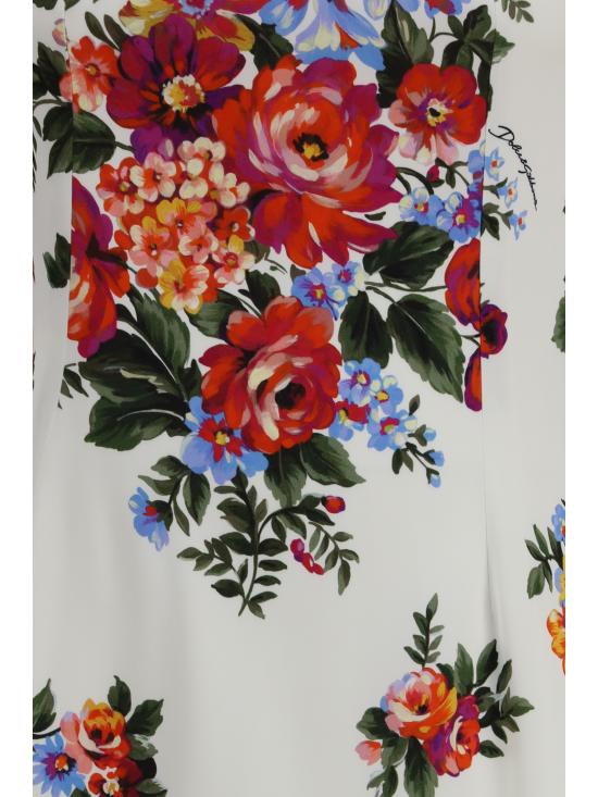 26SS 돌체앤가바나 미디 원피스 F612VTFSICE HA5ZO MULTICOLOUR - DOLCE & GABBANA