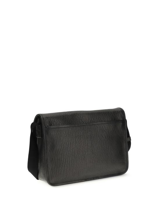 26SS 생로랑 니키 메신저 그레인드 레더백 781935AAC8O 1000 BLACK - SAINT LAURENT