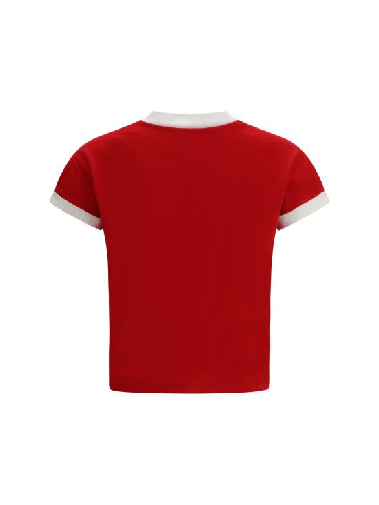 26SS 베르사체 반팔 티셔츠 10236971A17894 2RC90 RED - VERSACE