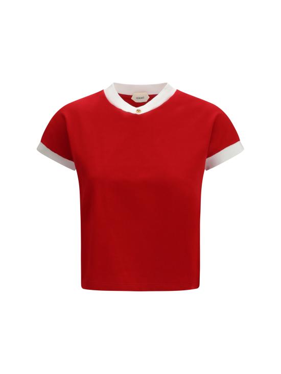 26SS 베르사체 반팔 티셔츠 10236971A17894 2RC90 RED