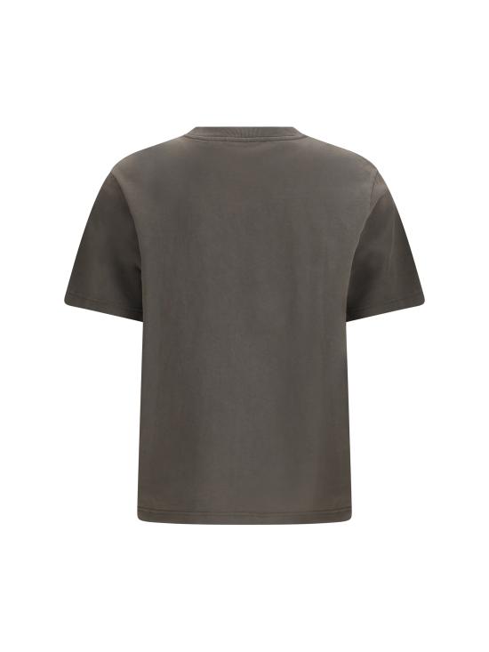 26SS 메종키츠네 핸드라이팅 컴포트 티셔츠 MM00126KJ7025 0453 BROWN - MAISON KITSUNE